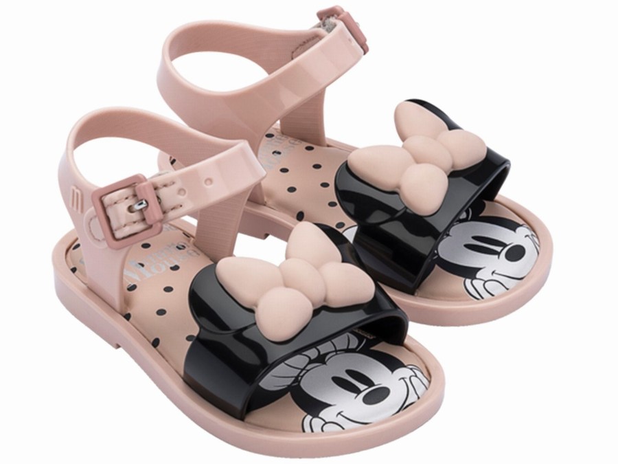 Mini Melissa Disney Mar Minnie - Pembe Bebek Sandalet - LNHJGX-154